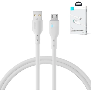 Wholesale Joyroom S-UM018A13 USB-A/microUSB Cable 2.4A 1.2m white - JYR723 - {ean13} - Hurt