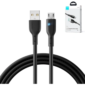 Wholesale Joyroom S-UM018A13 USB-A/microUSB Cable 2.4A 2m black - JYR724 - {ean13} - Hurt