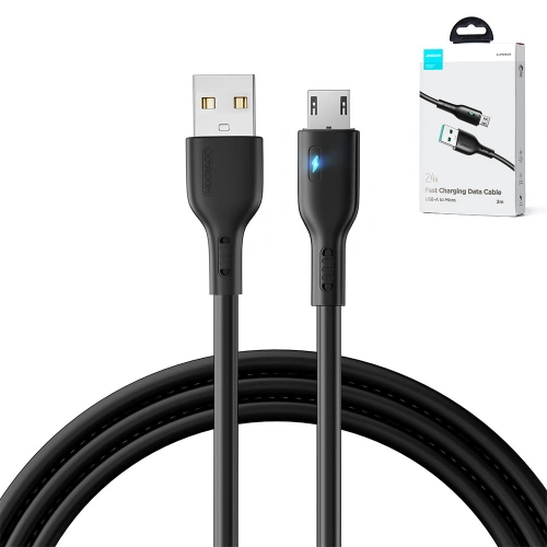 Kabel Joyroom S-UM018A13 USB-A/microUSB 2.4A 2m czarny