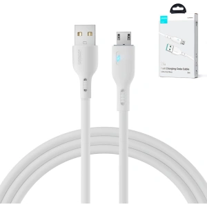 Wholesale Joyroom S-UM018A13 USB-A/microUSB Cable 2.4A 2m white - JYR725 - {ean13} - Hurt