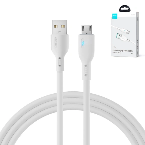 Kabel Joyroom S-UM018A13 USB-A/microUSB 2.4A 2m biały
