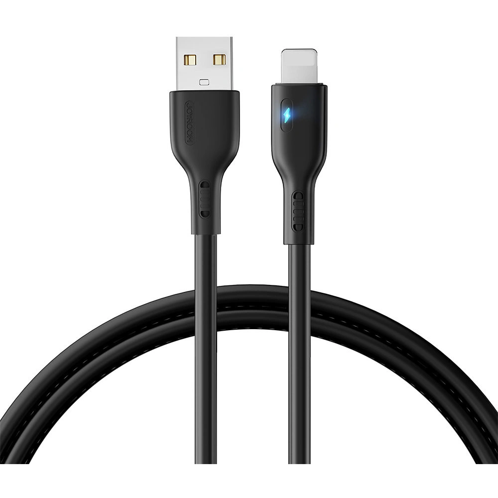Hurtownia GSM - Kabel Joyroom S-UL012A13 USB-A/Lightning 2.4A 1.2m schwarz - JYR726 - {ean13} - Hurt