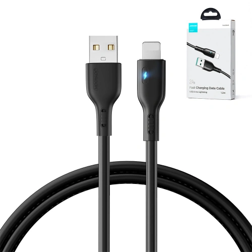 Kabel Joyroom S-UL012A13 USB-A/Lightning 2.4A 1.2m czarny