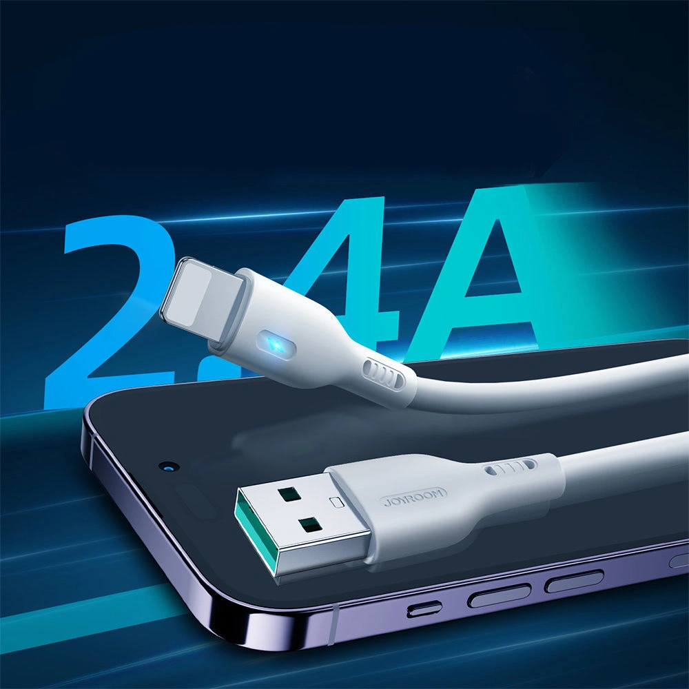 Hurtownia GSM - Kabel Joyroom S-UL012A13 USB-A/Lightning 2.4A 1.2m weiß - JYR727 - {ean13} - Hurt
