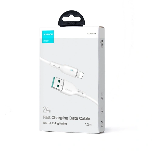 Kabel Joyroom S-UL012A13 USB-A/Lightning 2.4A 1.2m biały
