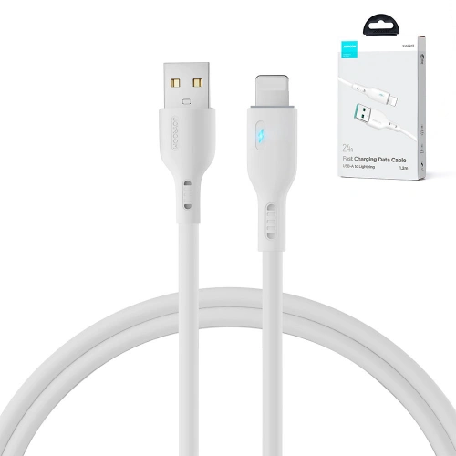 Kabel Joyroom S-UL012A13 USB-A/Lightning 2.4A 1.2m biały