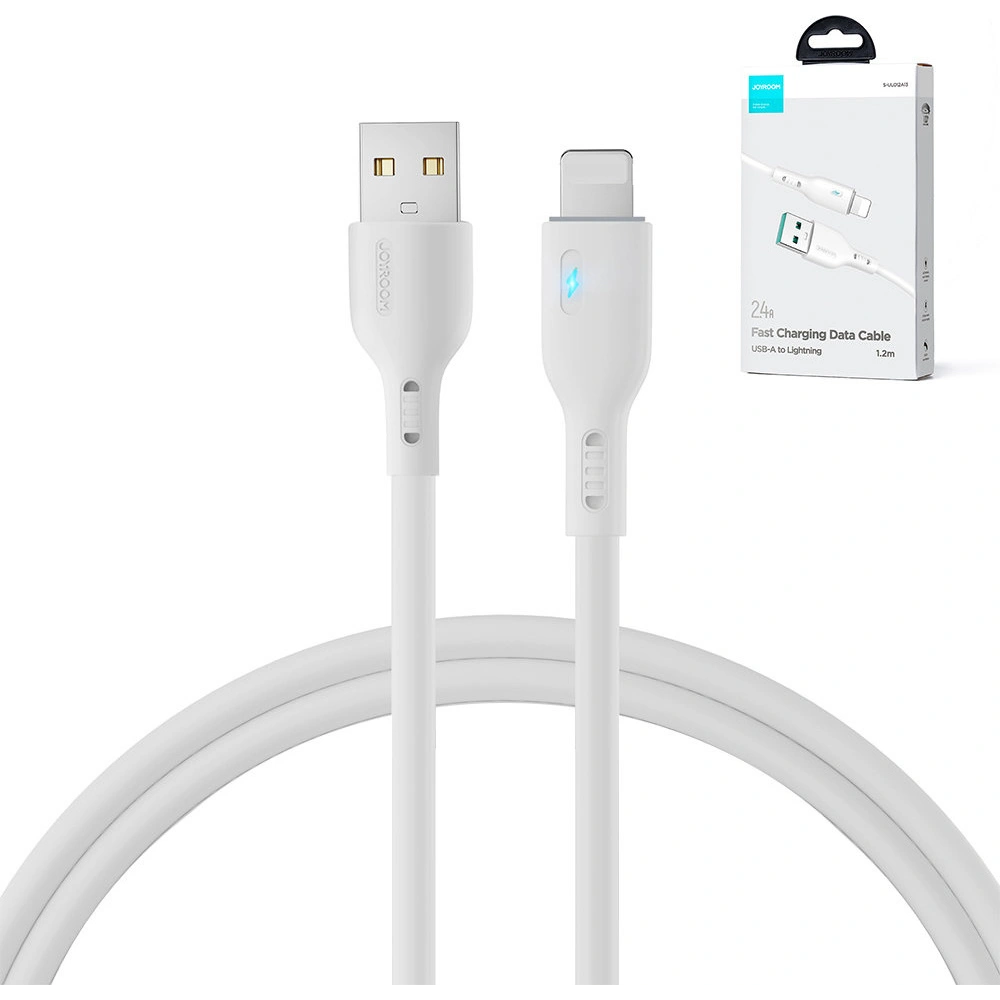 Hurtownia GSM - Kabel Joyroom S-UL012A13 USB-A/Lightning 2.4A 1.2m weiß - JYR727 - {ean13} - Hurt