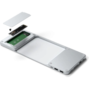 Hurtownia GSM - Dokkoló állomás Satechi Slim Dock Apple iMac 24 USB-C (USB-C 10Gb, USBA-A 10Gb, 2x USB-A, micro/SD kártyaolvasó (ezüst) - STH1 - {ean13} - Hurt