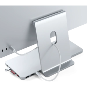 Hurtownia GSM - Dokkoló állomás Satechi Slim Dock Apple iMac 24 USB-C (USB-C 10Gb, USBA-A 10Gb, 2x USB-A, micro/SD kártyaolvasó (ezüst) - STH1 - {ean13} - Hurt