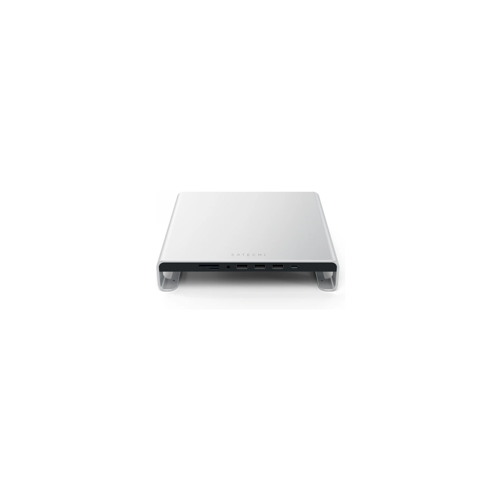 Hurtownia GSM - Basis Satechi Aluminium Hub für Apple iMac USB-C (USB-C, 3x USB-A, micro/SD-Kartenleser, Klinkenanschluss) (silber) - STH5 - {ean13} - Hurt