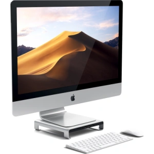 Hurtownia GSM - Suport Satechi Aluminium Hub pentru Apple iMac USB-C (USB-C, 3x USB-A, cititor de carduri micro/SD, port jack) (argintiu) - STH5 - {ean13} - Hurt