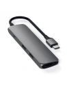 Adapter HUB Satechi Alumínium Adapter Slim USB-C (USB-C, 4K HDMI, 2x USB-A) (szürke)