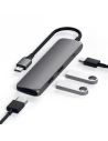 Hurtownia GSM - Adaptér HUB Satechi Aluminium Adapter Slim USB-C (USB-C, 4K HDMI, 2x USB-A) (šedá barva) - STH6 - {ean13} - Hurt