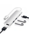 Hurtownia GSM - Adapter HUB Satechi Alumínium Adapter Slim USB-C (USB-C, 4K HDMI, 2x USB-A) (ezüst) - STH7 - {ean13} - Hurt