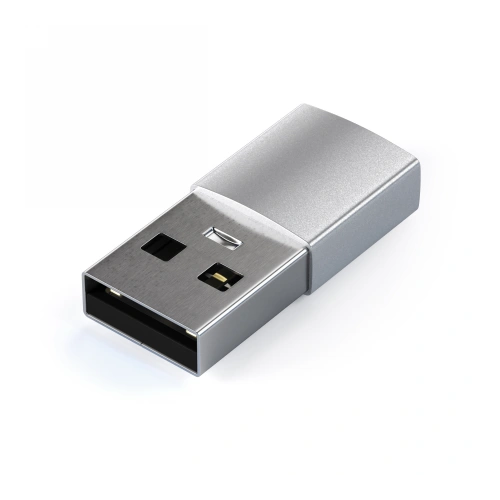 Adapter Satechi Aluminium Adapter USB-A/USB-C (silver)