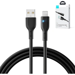 Hurtownia GSM - Kabel Joyroom S-UL012A13 USB-A/Lightning 2.4A 2m czarny - JYR728 - {ean13} - Hurt