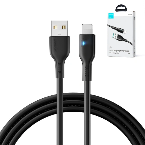 Kabel Joyroom S-UL012A13 USB-A/Lightning 2.4A 2m czarny