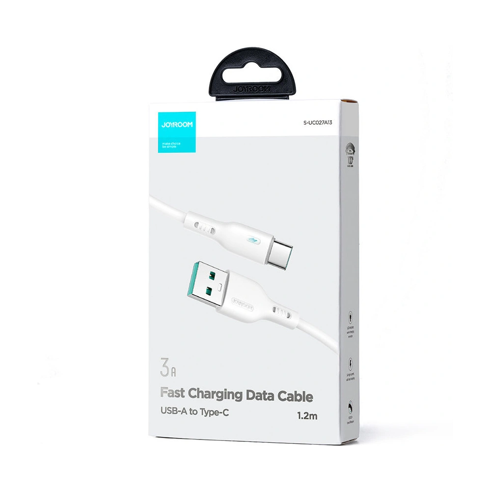 Hurtownia GSM - Cablul Joyroom S-UC027A13 USB-A/USB-C 3A 1,2m alb - JYR729 - {ean13} - Hurt