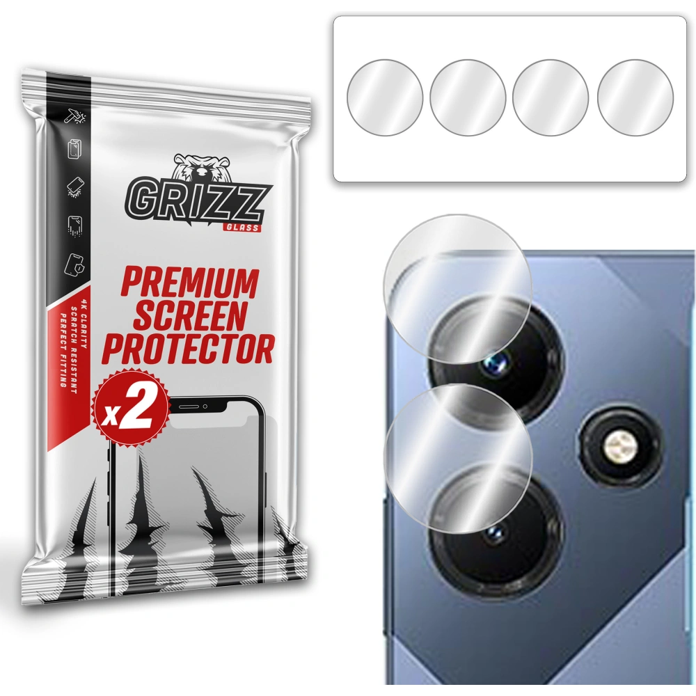 Hurtownia GSM - Sklo na aparát GrizzGlass HybridGlass Camera pro Infinix Hot 30i - GRZ4760 - {ean13} - Hurt