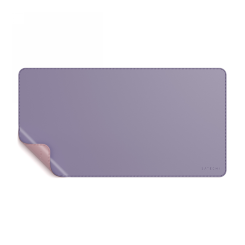 Satechi Distributor - 810086360178 - STH17 - Satechi Dual Sided Eco Leather Desk Mouse Pad Pink/Purple - B2B homescreen
