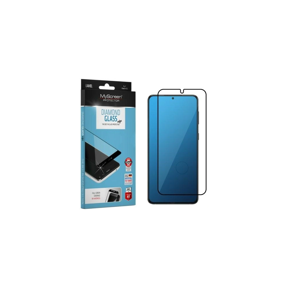 Hurtownia GSM - Hartglas MyScreen Diamond Glass Edge Samsung Galaxy S21+ Plus schwarz/black - MSRN223 - {ean13} - Hurt