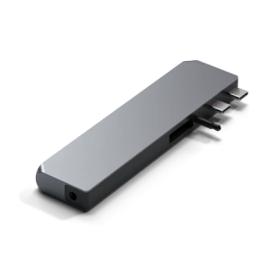 Hurtownia GSM - Adapter HUB Satechi Pro Hub Max USB-C MacBookhoz (2x USB-C, USB-A, 4K HDMI, micro/SD kártyaolvasó, Ethernet) (színtelen szürke) - STH18 - {ean13} - Hurt