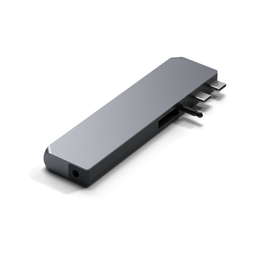 Hurtownia Satechi - 810086360314 - STH18 - Adapter HUB Satechi Pro Hub Max USB-C do MacBook (2x USB-C, USB-A, 4K HDMI, czytnik kart micro/SD, Ethernet) (space gray) - B2B homescreen