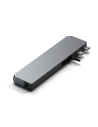Adapter HUB Satechi Pro Hub Max USB-C für MacBook (2x USB-C, USB-A, 4K HDMI, micro/SD-Kartenleser, Ethernet) (Space Grau)