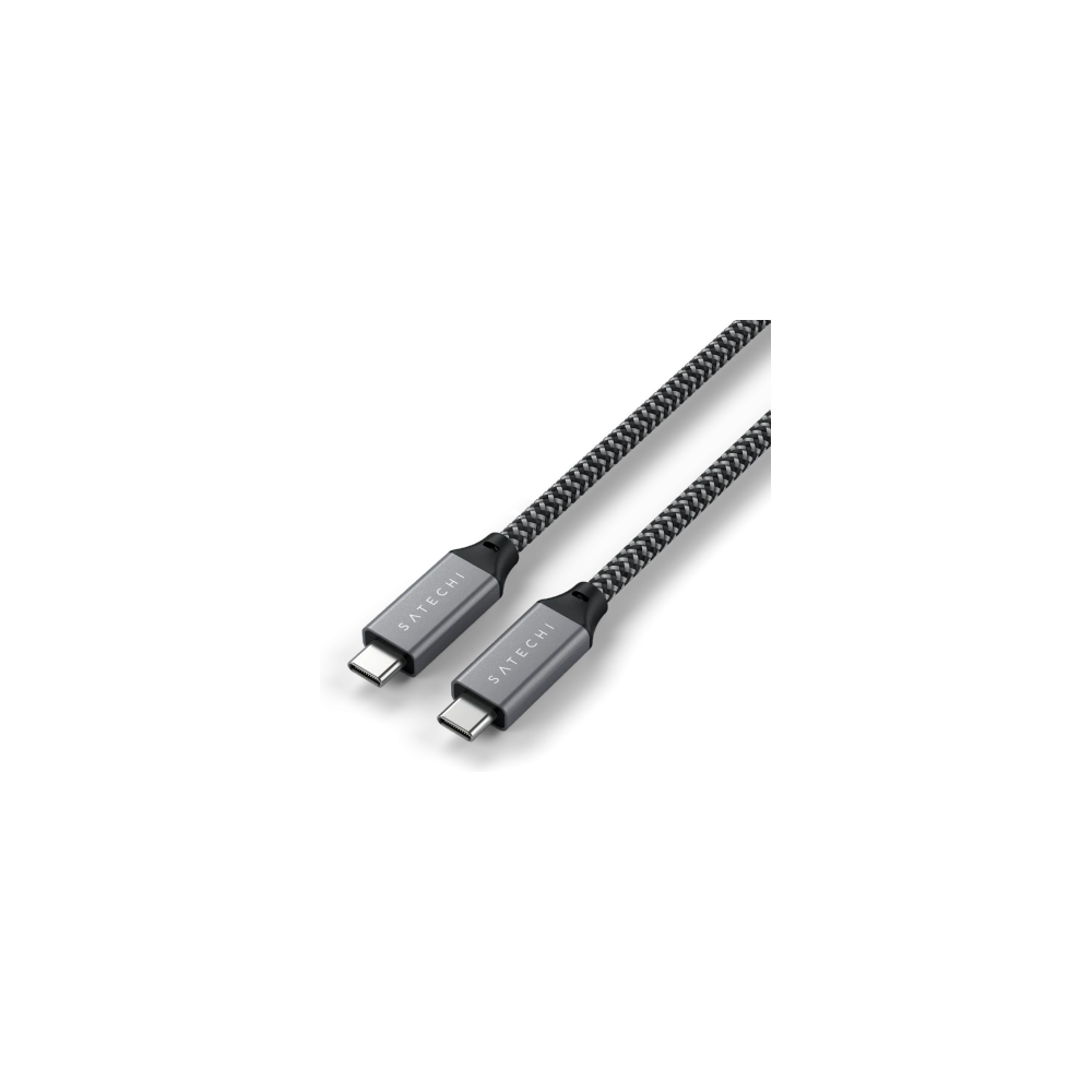 Hurtownia GSM - Cablu Satechi USB4 USB-C/USB-C 100W 80cm (gri spațial) - STH19 - {ean13} - Hurt