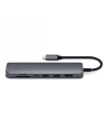 Adapter HUB Satechi Slim Multiport USB-C (USB-C PD, 2x USB-A, HDMI 4K, Ethernet, micro/SD kártyaolvasó) (térszürke)