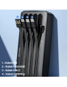 Hurtownia GSM - Powerbanka AWEI P134K 20000mAh černá/black s displejem + kabely USB/PD/Lightning/microUSB - AWEI132 - {ean13} - Hurt