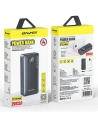 Hurtownia GSM - Powerbanka AWEI P134K 20000mAh černá/black s displejem + kabely USB/PD/Lightning/microUSB - AWEI132 - {ean13} - Hurt