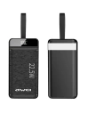 Powerbank AWEI P140K 30000mAh 22.5W černý/black 3xUSB/PD/Lightning displej + LED světlo