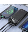 Hurtownia GSM - Powerbank AWEI P140K 30000mAh 22.5W černý/black 3xUSB/PD/Lightning displej + LED světlo - AWEI133 - {ean13} - Hurt