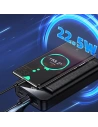 Hurtownia GSM - Powerbank AWEI P140K 30000mAh 22.5W černý/black 3xUSB/PD/Lightning displej + LED světlo - AWEI133 - {ean13} - Hurt