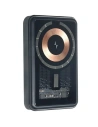 Powerbank AWEI P155K 10000mAh 15W Magnetic Wireless Fast Charge with stand Lightning/PD czarny/black