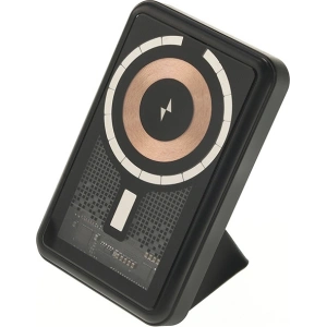 Hurtownia GSM - Powerbank AWEI P155K 10000mAh 15W Magnetic Wireless Fast Charge with stand Lightning/PD czarny/black - AWEI135 - {ean13} - Hurt