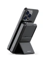Hurtownia GSM - Powerbank AWEI P155K 10000mAh 15W Magnetic Vezeték nélküli Gyors Töltés állvánnyal Lightning/PD fekete/black - AWEI135 - {ean13} - Hurt