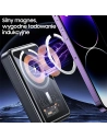 Wholesale AWEI P155K Powerbank 10000mAh 15W Magnetic Wireless Fast Charge with stand Lightning/PD black - AWEI135 - {ean13} - Hurt