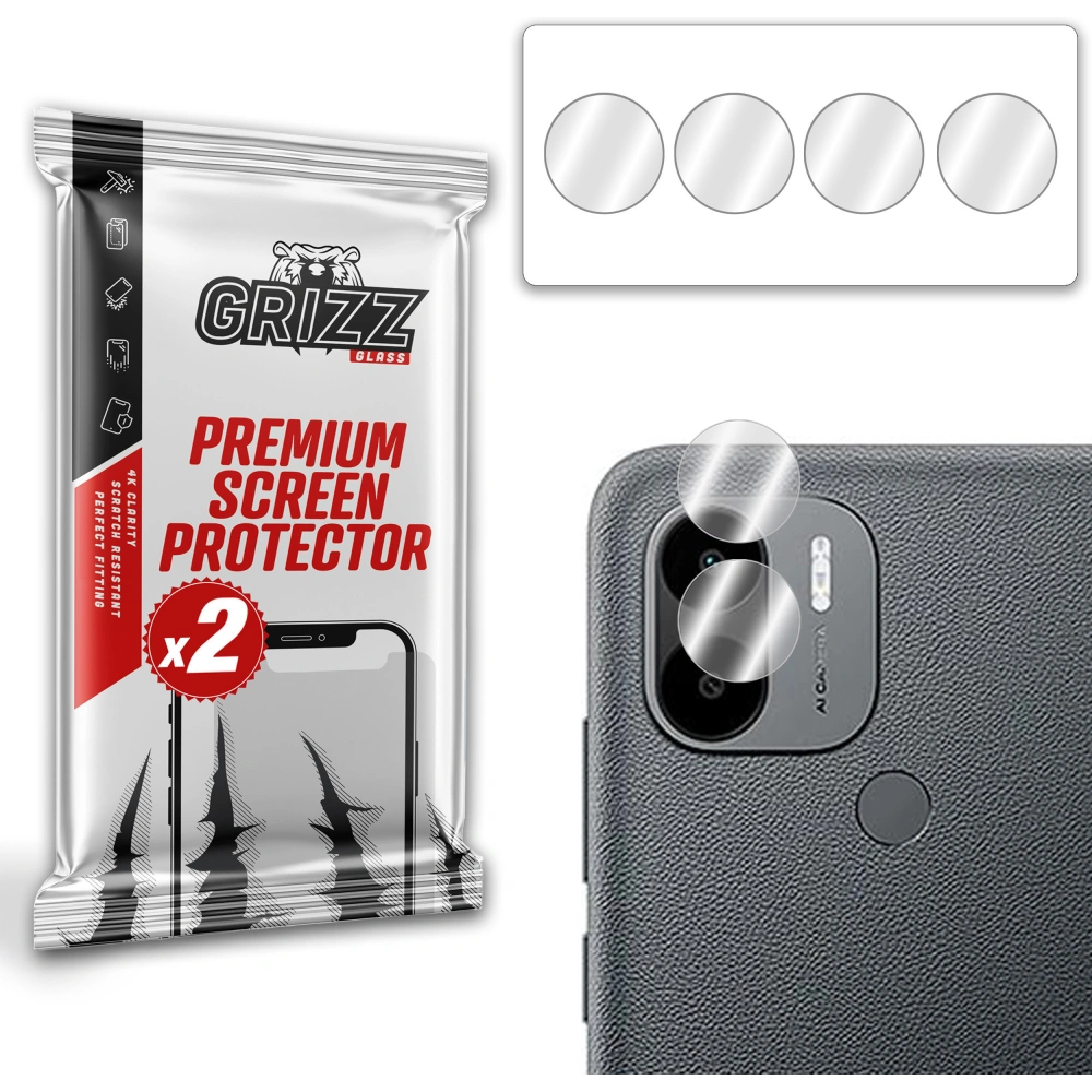 Hurtownia GSM - Sklo na fotoaparát GrizzGlass HybridGlass Camera pro Xiaomi Poco C51 - GRZ4792 - {ean13} - Hurt
