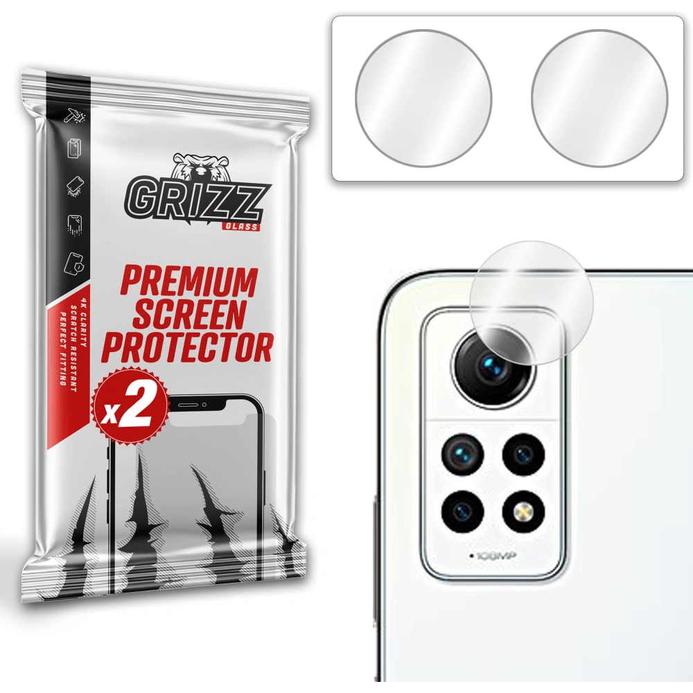 Hurtownia GSM - Üveg a GrizzGlass HybridGlass kamerához Xiaomi Redmi Note 12 Pro 4G-hoz - GRZ4793 - {ean13} - Hurt