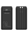 AWEI P169K 20000mAh 22.5W fekete/black powerbank kijelzővel + PD/Lightning kábelek