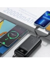 Hurtownia GSM - AWEI P169K 20000mAh 22.5W fekete/black powerbank kijelzővel + PD/Lightning kábelek - AWEI136 - {ean13} - Hurt