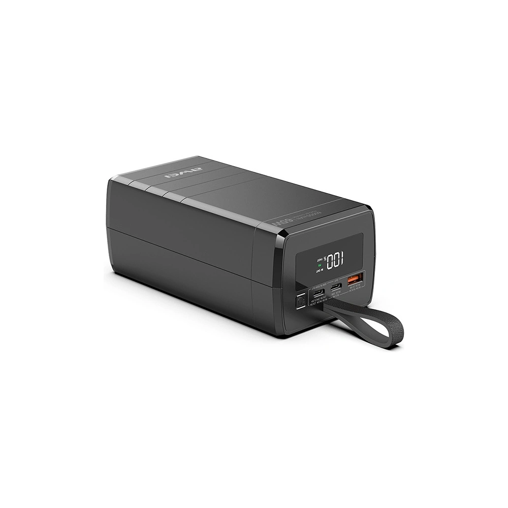 Hurtownia GSM - AWEI P171K 60000mAh 65W fekete/black Powerbank USB/2xPD kijelzővel - AWEI137 - {ean13} - Hurt