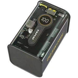 Hurtownia GSM - Powerbank AWEI P180K 20000mAh 22.5W czarny/black USB/PD + wyświetlacz - AWEI139 - {ean13} - Hurt