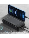 Hurtownia GSM - Powerbank AWEI P6K 20000mAh schwarz/black 2xUSB/PD/microUSB - AWEI140 - {ean13} - Hurt