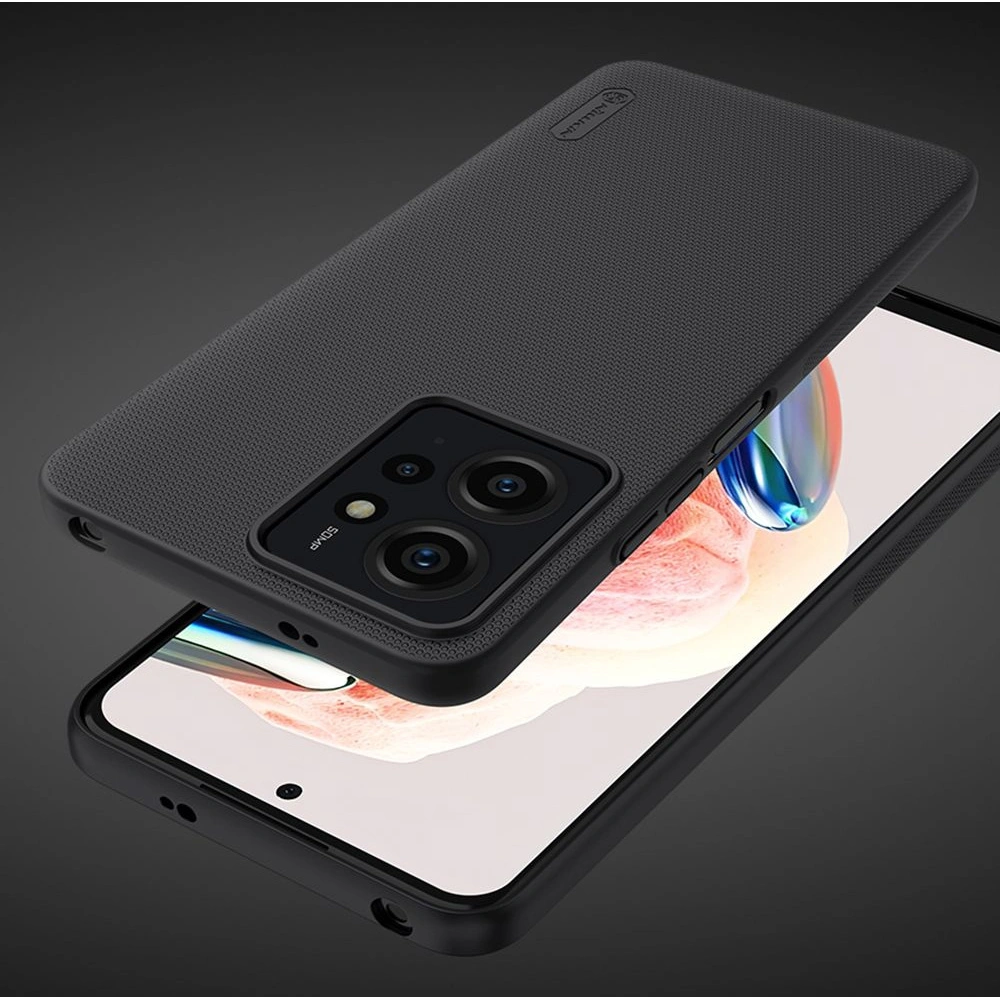 Wholesale Nillkin Frosted Shield Xiaomi Redmi Note 12 LTE Black - NLK1085 - {ean13} - Hurt