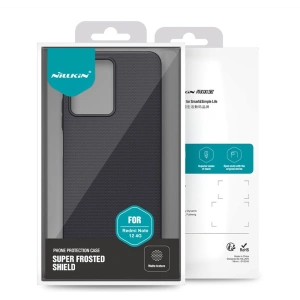 Etui Nillkin Frosted Shield Xiaomi Redmi Note 12 LTE Black