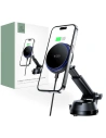 Ușă auto cu încărcător wireless Tech-Protect MM15W-V4 Magnetic MagSafe Suport pentru tabloul de bord încărcător wireless 15W Negru