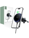 Auto-Halterung mit kabellosem Ladegerät Tech-Protect MM15W-V4 Magnetic Magsafe Vent Auto Halterung Kabelloses Ladegerät 15W Schwarz